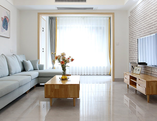 誠發錦城95平方三室兩廳北歐風格裝修